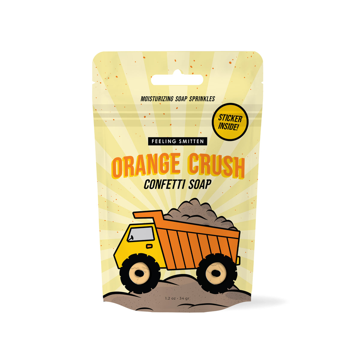 Orange Crush Confetti Soap Feeling Smitten
